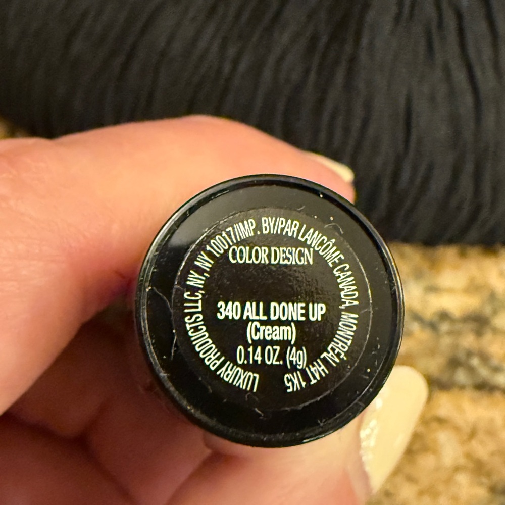 Lancome Color Design Lipstick 340 All Done Up Cream, 4g - Picture 6 of 6